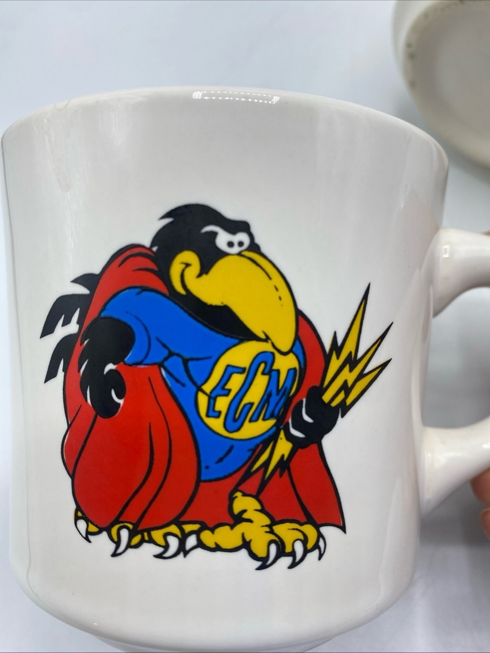 ALQ 165 Radar Jammer Bird Wizard Coffee Mug US Air Defense ASPJ Vintage ECM Crow - Picture 2 of 6